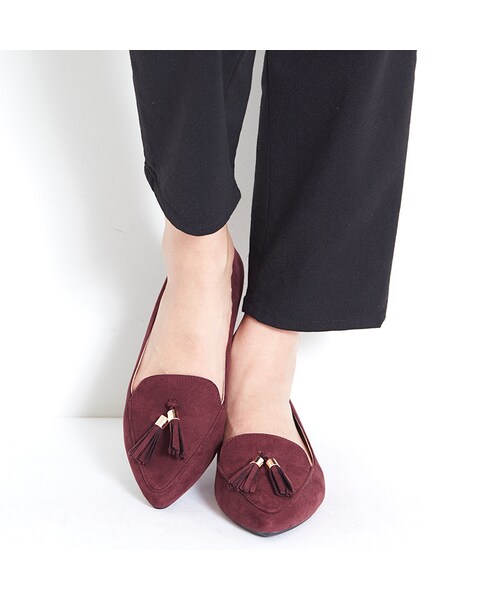 WA ORiental TRaffic（ダブルエーオリエンタルトラフィック）の「タッセルローファー（シューズ・レディース・ブラック/カーキ/レッド・33/34/35/36/37/38/39/40/41/42/43）」の13枚目の写真