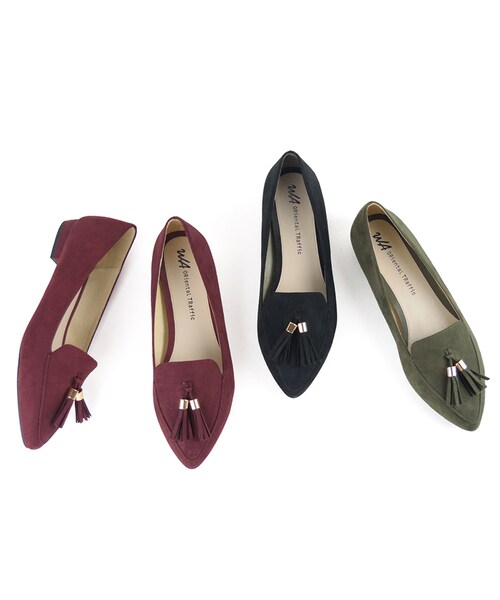 WA ORiental TRaffic（ダブルエーオリエンタルトラフィック）の「タッセルローファー（シューズ・レディース・ブラック/カーキ/レッド・33/34/35/36/37/38/39/40/41/42/43）」の10枚目の写真