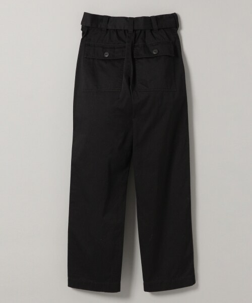 JEANASIS（ジーナシス）の「リボンツキベーカーパンツ（パンツ・ブラック()/ベージュ()/カーキ()）」の7枚目の写真