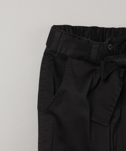 JEANASIS（ジーナシス）の「リボンツキベーカーパンツ（パンツ・ブラック()/ベージュ()/カーキ()）」の10枚目の写真