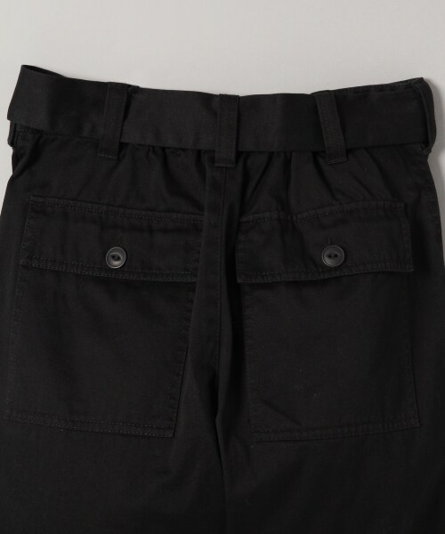JEANASIS（ジーナシス）の「リボンツキベーカーパンツ（パンツ・ブラック()/ベージュ()/カーキ()）」の12枚目の写真