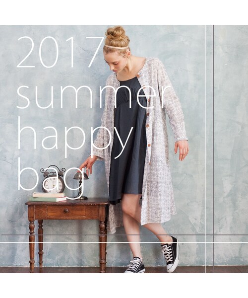 Kapuwa カプワ の 17年夏福袋 モデル着用ワンピースが必ずin ワンピース Wear