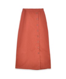 flower | button maxi skirt ～ﾎﾞﾀﾝﾏｷｼｽｶｰﾄ(スカート)