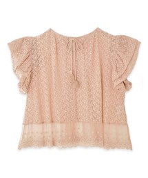 flower | fluttering petals top ～ﾌﾗｯﾀﾘﾝｸﾞﾍﾟﾀﾙｽﾞﾄｯﾌﾟ(シャツ/ブラウス)