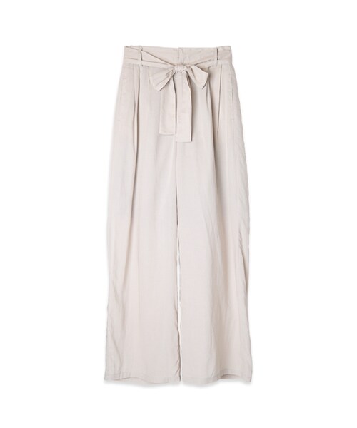 flower（フラワー）の「summer long long pants ～ｻﾏｰﾛﾝｸﾞﾛﾝｸﾞﾊﾟﾝﾂ（その他パンツ・レディース・purple/gray・FREE）」の2枚目の写真