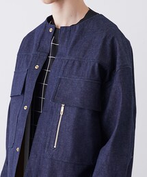 CULLNI ノーカラーブルゾン CULLNI（クルニ）の「ノーカラーブルゾン（）」 - WEAR