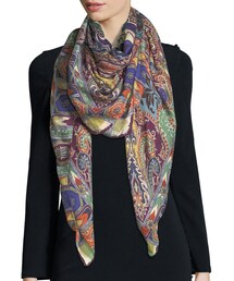 ETRO（エトロ）の「Etro Bombay Silk Scarf（バンダナ/スカーフ）」 - WEAR