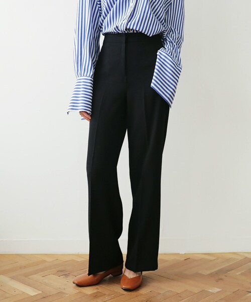 DHOLIC（ディーホリック）の「ハイウエストストレートスラックスパンツ（スラックス・レディース・S/M）」の2枚目の写真