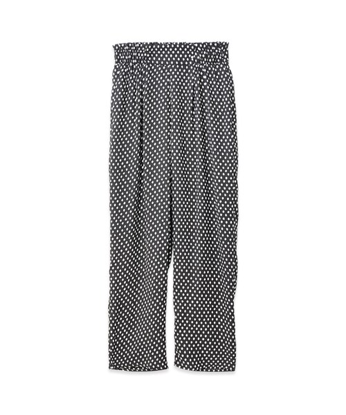 flower(フラワー)の「smart dot pants~スマートドットパンツ(その他パンツ・レディース・white/black・FREE)」の2枚目の写真