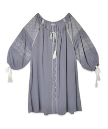 flower | garden emb onepiece～ｶﾞｰﾃﾞﾝｴﾝﾌﾞﾛｲﾀﾞﾘｰﾜﾝﾋﾟｰｽ(ワンピース)