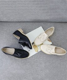 SOVOMALL | ウィングチップタッセルローファー(ローファー)