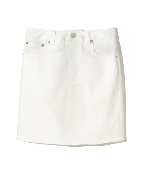 GRL（グレイル）の「ストレッチタイトスカート（スカート・レディース・ブラック/オフホワイト・M）」の2枚目の写真