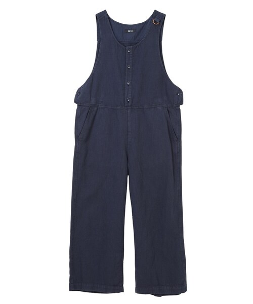 Ne-net（ネネット）の「ネ・ネット / フィッシャーマン / サロペット（オールインワン・サロペット・off white 02○/brown 02○/navy 02○・サイズ,肩幅,身幅,ウエスト,ヒップ,股上,股下,腿幅,裾幅,02,37,51,102,111,28,60.5,33.5,28.5,）」の3枚目の写真