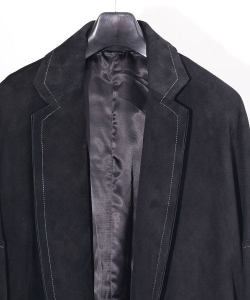 18aw sulvam suede over coat 27万　試着のみ sulvam（サルバム）の「suede over coat（）」 - WEAR