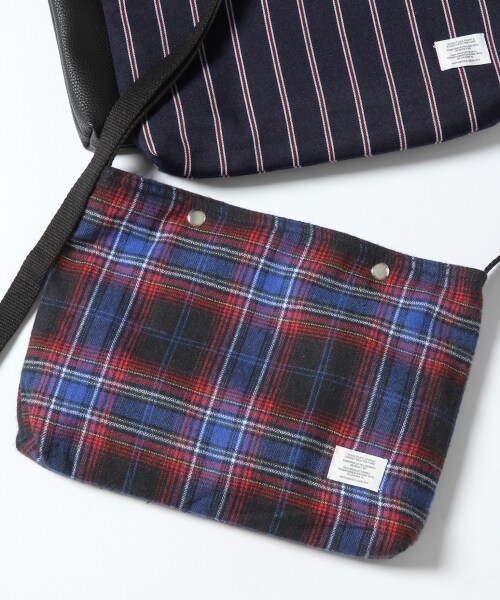 RAGEBLUE（レイジブルー）の「イージーサコッシュ（バッグ・チェッカーフラッグ/ブラック/カモフラ/チェック/ストライプ）」の4枚目の写真