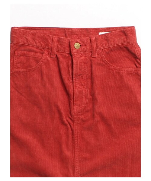 E hyphen world gallery(イーハイフンワールドギャラリー)の「CORDUROY SKIRT(スカート・チャコールグレー/ベージュ/オレンジ/ネイビー・S/M)」の3枚目の写真