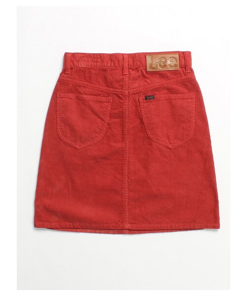 E hyphen world gallery(イーハイフンワールドギャラリー)の「CORDUROY SKIRT(スカート・チャコールグレー/ベージュ/オレンジ/ネイビー・S/M)」の2枚目の写真