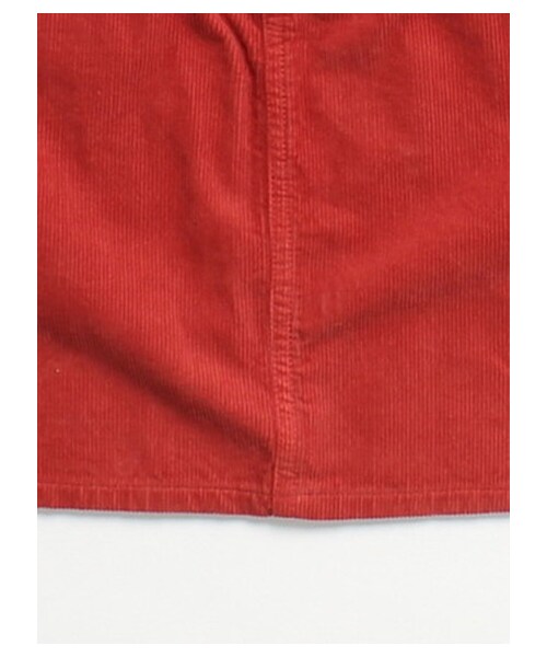 E hyphen world gallery(イーハイフンワールドギャラリー)の「CORDUROY SKIRT(スカート・チャコールグレー/ベージュ/オレンジ/ネイビー・S/M)」の5枚目の写真