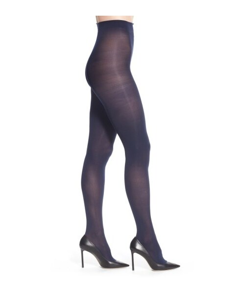 Nordstrom（ノードストロム）の「Women's Nordstorm Opaque Tights（アンダーウェア・レディース・Black/Blue・Large/Medium/Plus/Small）」の2枚目の写真