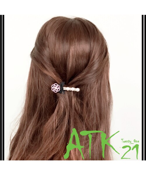 正規 ドルチェ&ガッバーナ ヘアクリップ 1Pフラワー カメリアリボン バレッタ 正規 ドルチェ&ガッバーナ ヘアクリップ 1Pフラワー カメリア