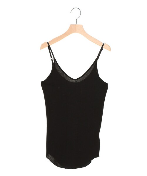 GARAGE OF GOOD CLOTHING(ガレージオブグッドクロージング)の「KAU テレコキャミソール(トップス・オフホワイト/ブラック/グレーベージュ・F)」の8枚目の写真