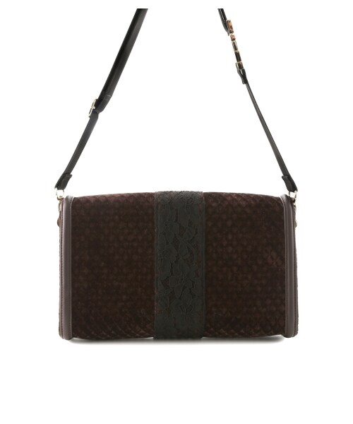 SNIDEL（スナイデル）の「ミドルショルダーバッグ（ショルダーバッグ・レディース・BRW/BLK・F）」の4枚目の写真