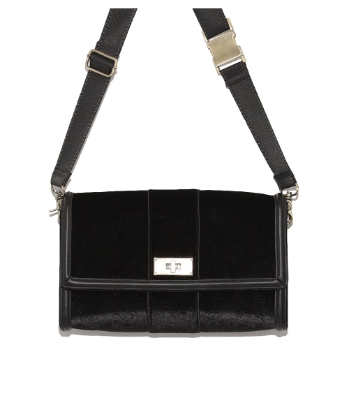 SNIDEL（スナイデル）の「ミドルショルダーバッグ（ショルダーバッグ・レディース・BRW/BLK・F）」の2枚目の写真