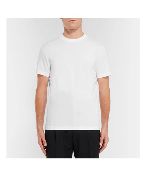 PRADA（プラダ）の「Prada Three-Pack Cotton-Jersey T-Shirts