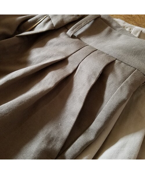 Handmade（ハンドメイド）の「麻混ストレートパンツ（その他パンツ・レディース・その他）」の9枚目の写真