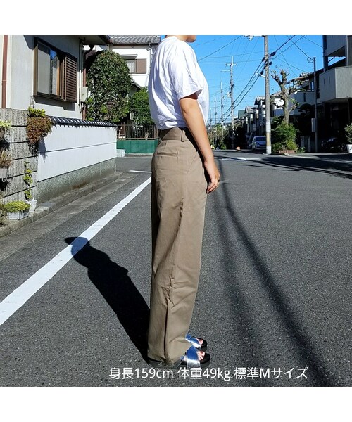 Handmade（ハンドメイド）の「麻混ストレートパンツ（その他パンツ・レディース・その他）」の11枚目の写真