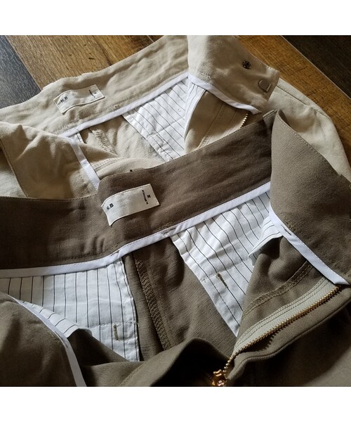 Handmade（ハンドメイド）の「麻混ストレートパンツ（その他パンツ・レディース・その他）」の8枚目の写真