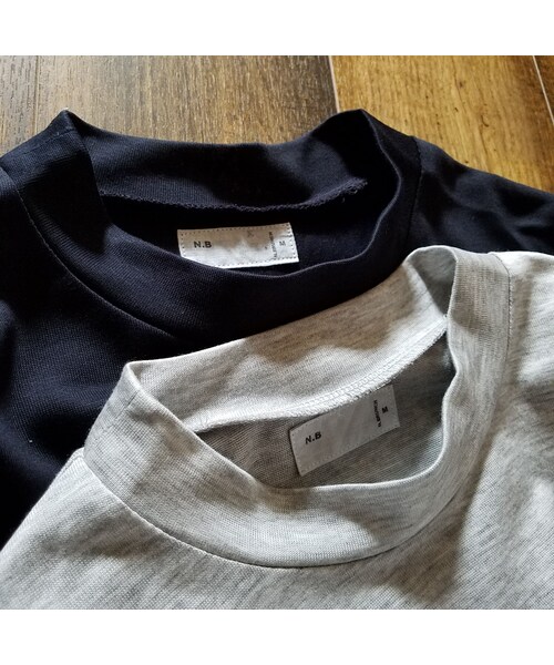 Handmade（ハンドメイド）の「リネンニットTシャツ（Tシャツ/カットソー・レディース・その他）」の5枚目の写真