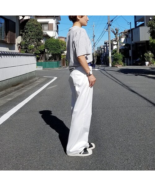 Handmade（ハンドメイド）の「リネンニットTシャツ（Tシャツ/カットソー・レディース・その他）」の12枚目の写真