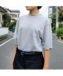 Handmade | リネンニットTシャツ(Tシャツ/カットソー)