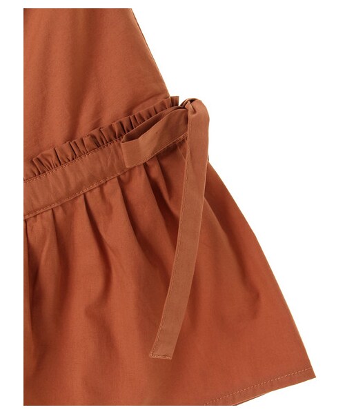 Green　Parks（グリーンパークス）の「OLIVE des OLIVE ・OLIVE 袖リボン5分袖ブラウス（トップス・ブラック/ボルドー/キャメル/カーキ・F）」の6枚目の写真