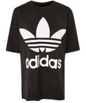 adidas | Adidas originals Big trefoil boxy t-shirt(T恤)