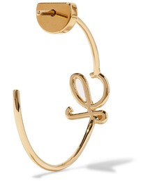 LOEWE直営店 ロエベ シングル グラフィック イヤリング ロエベ グラフィック シングル ピアス（スターリングシルバー