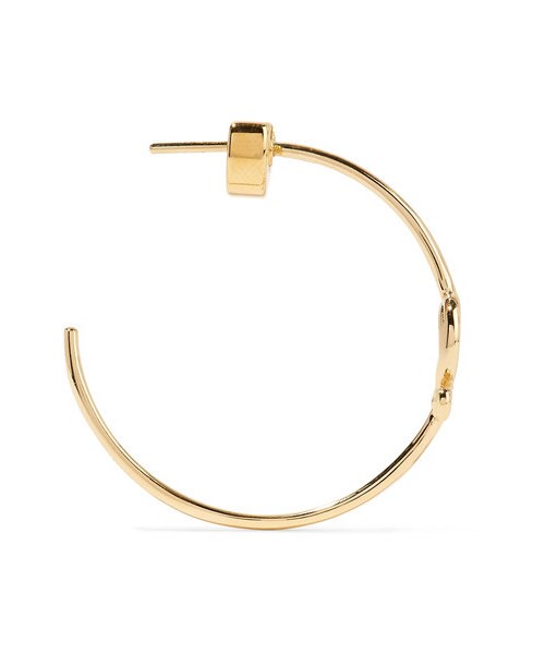 Loewe（ロエベ）の「Loewe - Gold-plated Hoop Earrings（イヤリング）」 - WEAR