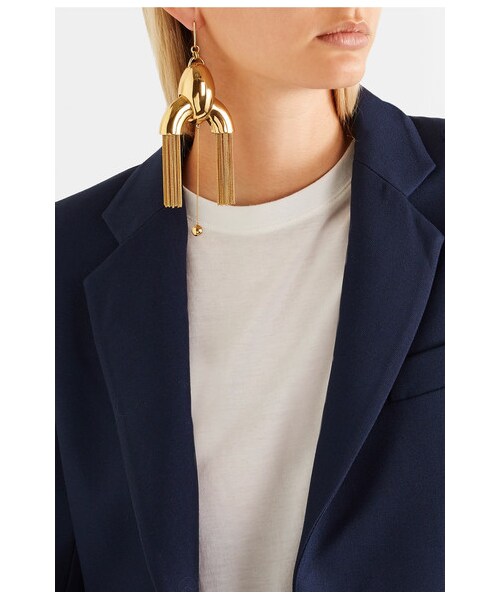 ELLERY（エリー）の「Ellery - Anthology Gold-plated Earrings（イヤリング・レディース・Gold・one size）」の4枚目の写真