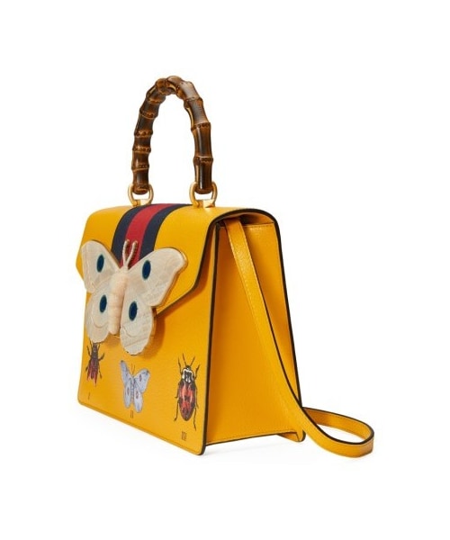 GUCCI（グッチ）の「Gucci Small Falena Moth Top Handle Satchel