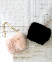 GRACE CONTINENTAL | GRACE CONTINENTAL フォックスファーミニバッグ(ショルダーバッグ)