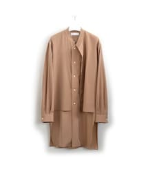 ETHOSENS | ETHOSENS [エトセンス] TENCEL LAYER LONG SHIRT(シャツ/ブラウス)
