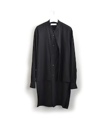 ETHOSENS | ETHOSENS [エトセンス] TENCEL LAYER LONG SHIRT(シャツ/ブラウス)