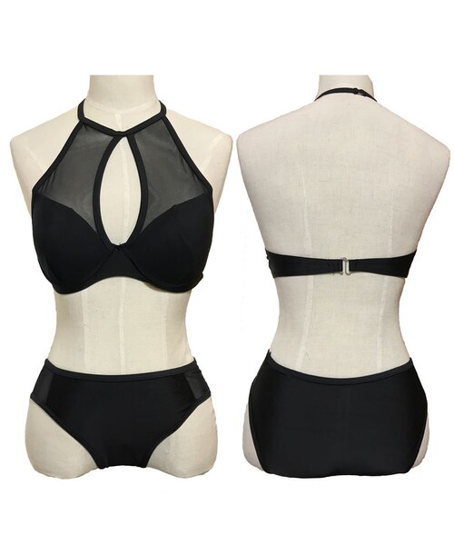 SNIDEL 水着　ドッキングワンピーススイムウエア SNIDEL（スナイデル） ドッキングワンピーススイムウエア 24春夏