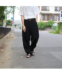 Y's（ワイズ）の「Y's for men wool tuck slacks（スラックス）」 - WEAR