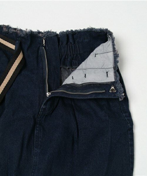 archives（アルシーヴ）の「ハイウエストデニムタイトスカート（デニムスカート・レディース・ネイビー/ロイヤルブルー・MEDIUM）」の10枚目の写真