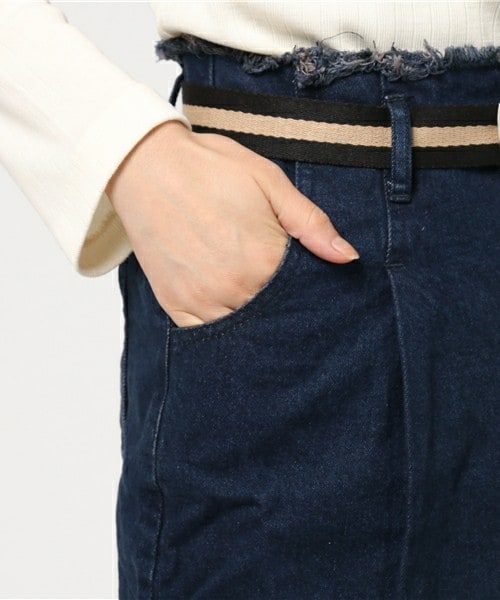 archives（アルシーヴ）の「ハイウエストデニムタイトスカート（デニムスカート・レディース・ネイビー/ロイヤルブルー・MEDIUM）」の8枚目の写真