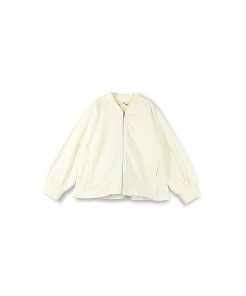 BRANSHES（ブランシェス）の「バック切替ジャケット（その他アウター・キッズ・ブラック/アイボリー・80～150）」の2枚目の写真