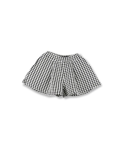 BRANSHES（ブランシェス）の「千鳥格子ショートパンツ（その他パンツ・キッズ・キャメル/オフホワイト・80～150）」の2枚目の写真