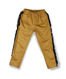 RADCHAP | レースフリルサテンロングパンツ(その他パンツ)